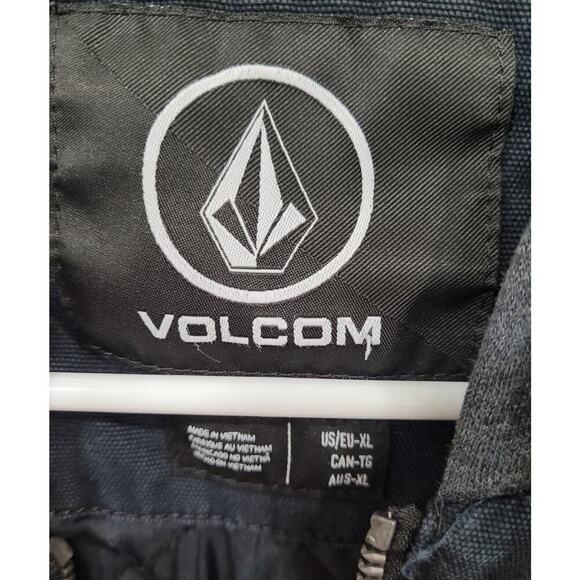 Volcom Men's Volblaster Jacket Black Size XL Gray Arms #13 - Picture 5 of 5